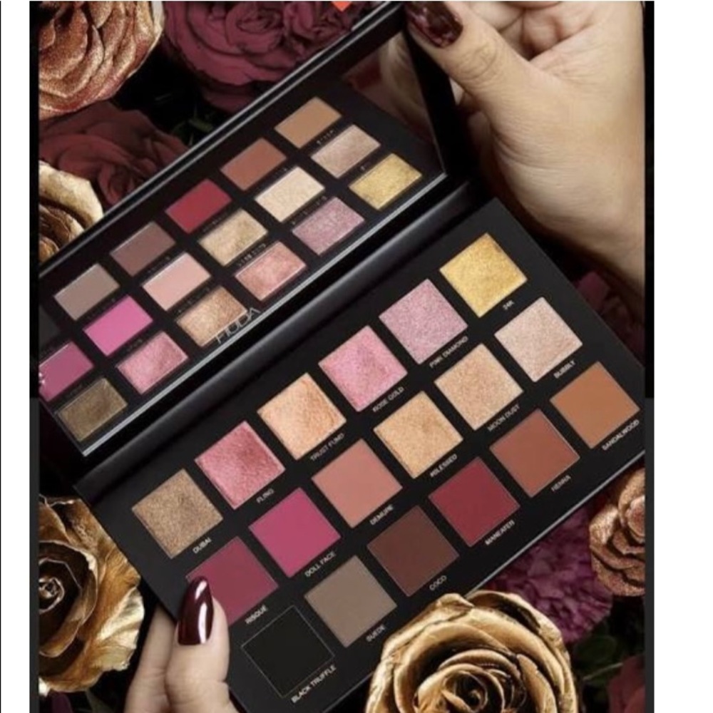 Huda Beauty Rose Gold Palette Remastered